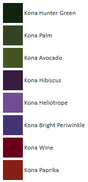 Backyard - French Color Palettes - Kona colors - Me Being Crafty