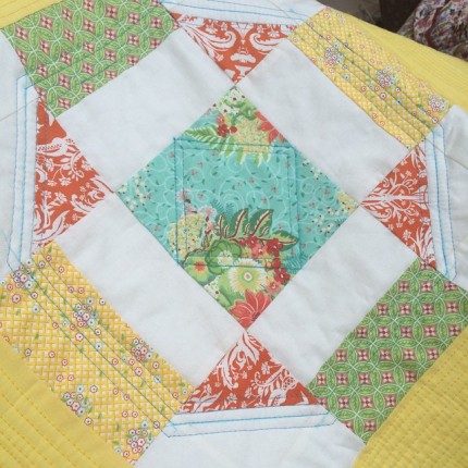 block quilting