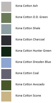 Kona Color Palettes Northern Ireland Castle